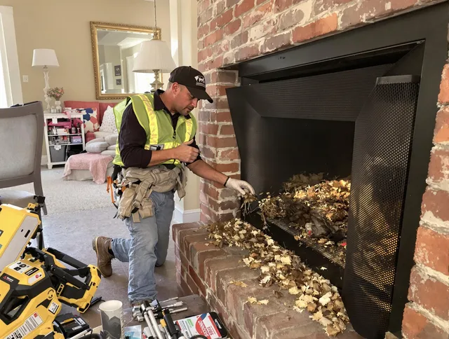 Safe screening installation by Aliso Viejo Chimney Sweep in Aliso Viejo, CA