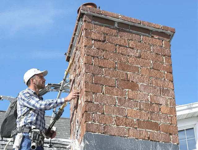 Brickwork for a chimney rebuild by Aliso Viejo Chimney Sweep in Aliso Viejo, CA