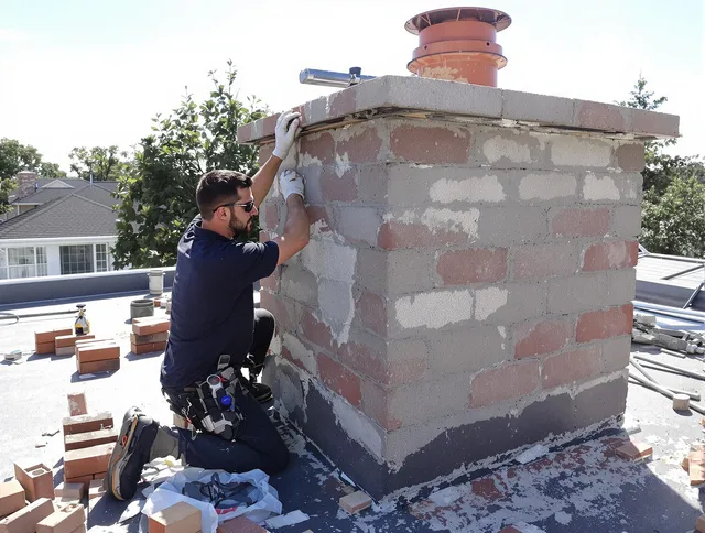 Advanced chimney repair process by Aliso Viejo Chimney Sweep in Aliso Viejo, CA