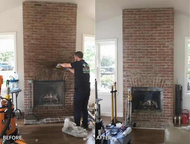 Finished chimney sweeping service by Aliso Viejo Chimney Sweep in Aliso Viejo, CA