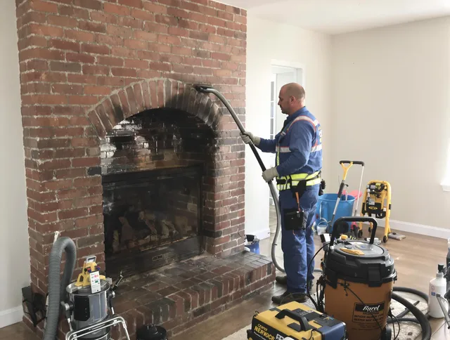 Aliso Viejo Chimney Sweep expert performing detailed chimney sweep in Aliso Viejo, CA