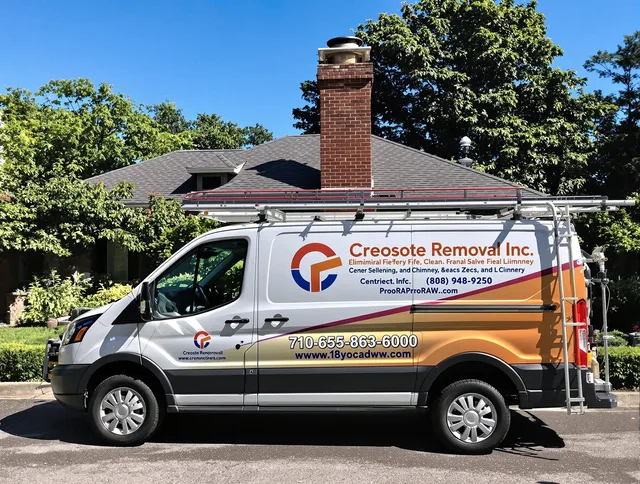 Aliso Viejo Chimney Sweep technician removing creosote safely in Aliso Viejo, CA
