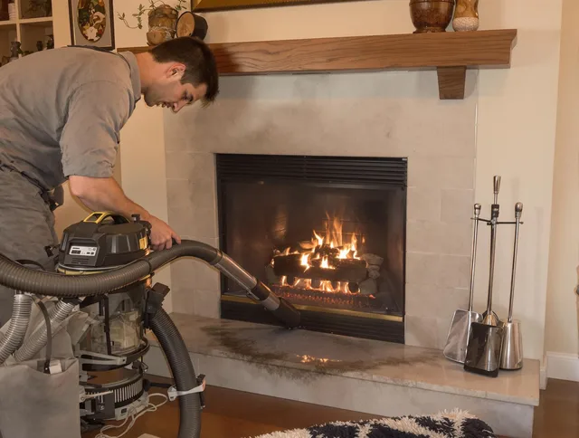 Routine fireplace upkeep by Aliso Viejo Chimney Sweep in Aliso Viejo, CA