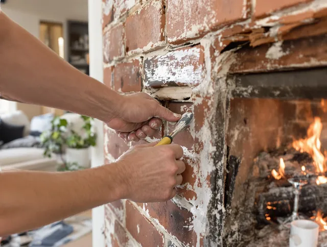 Routine fireplace repair by Aliso Viejo Chimney Sweep in Aliso Viejo, CA